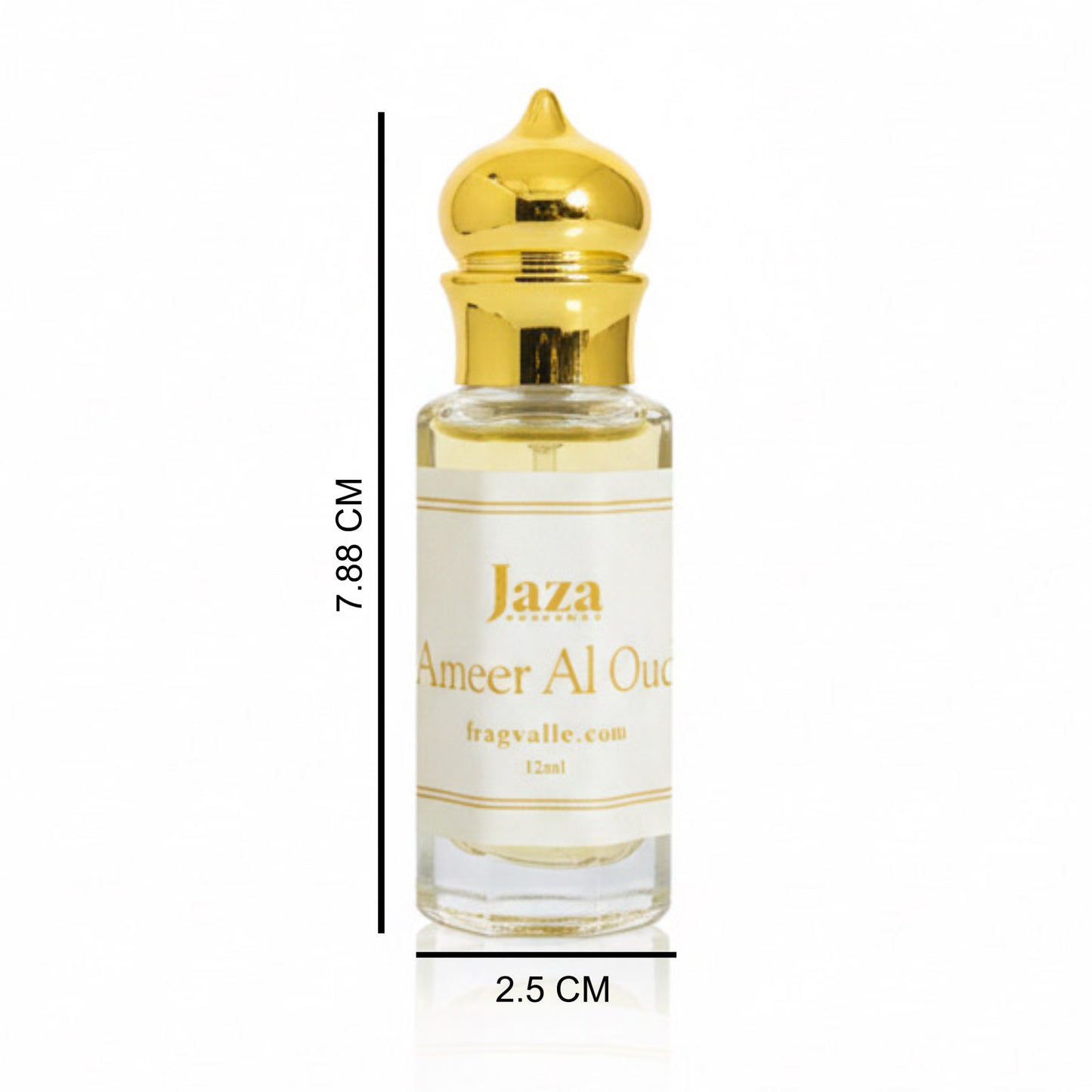 Ameer Al Oud - Roll-On Attar (Perfume Oil) 12 ml, Jaza
